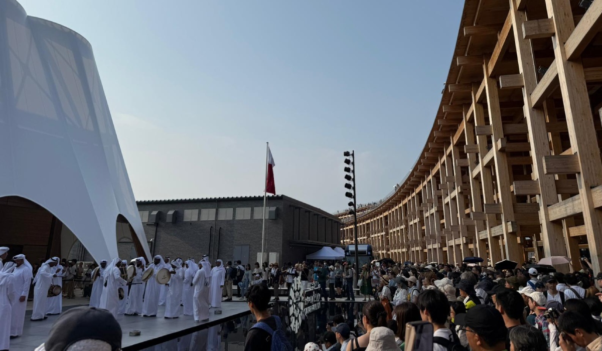 Qatari Ardha Performed at Expo 2025 Osaka-Kansai in Japan